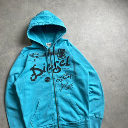 Y2K Diesel graffiti hoodie