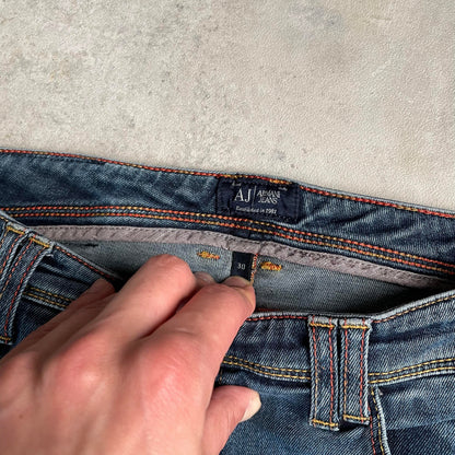 Vintage Armani Jeans slim fit farmernadrág