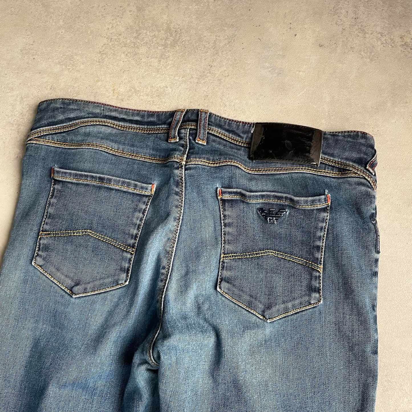 Vintage Armani Jeans slim fit farmernadrág
