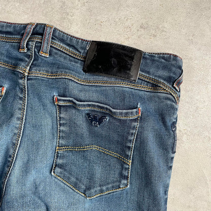 Vintage Armani Jeans slim fit farmernadrág