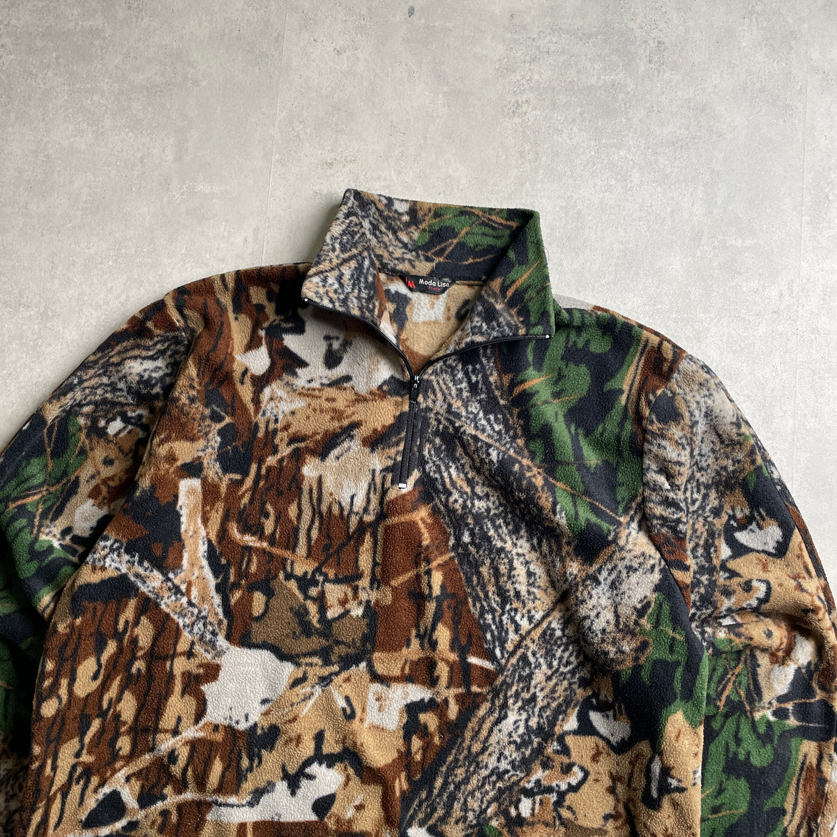 Moda Lisa Realtree type quaterzip pulóver