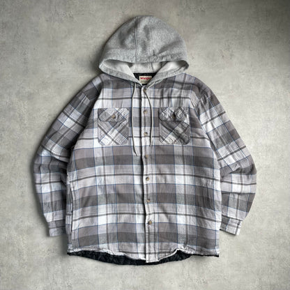 Wrangler Y2K szürke kockás hoodie