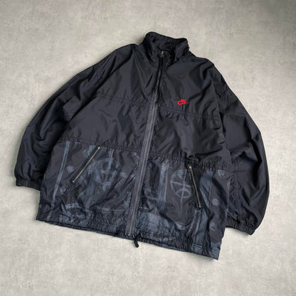 Vintage 90's Nike techno széldzseki