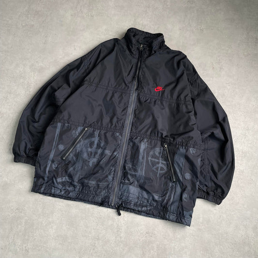 Vintage 90's Nike techno széldzseki