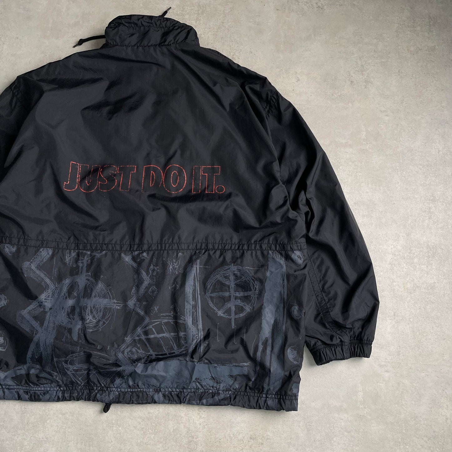 Vintage 90's Nike techno széldzseki