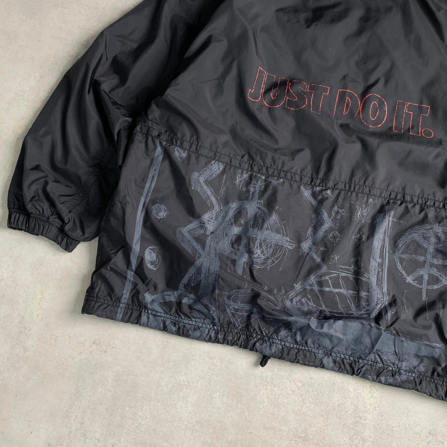 Vintage 90's Nike techno széldzseki