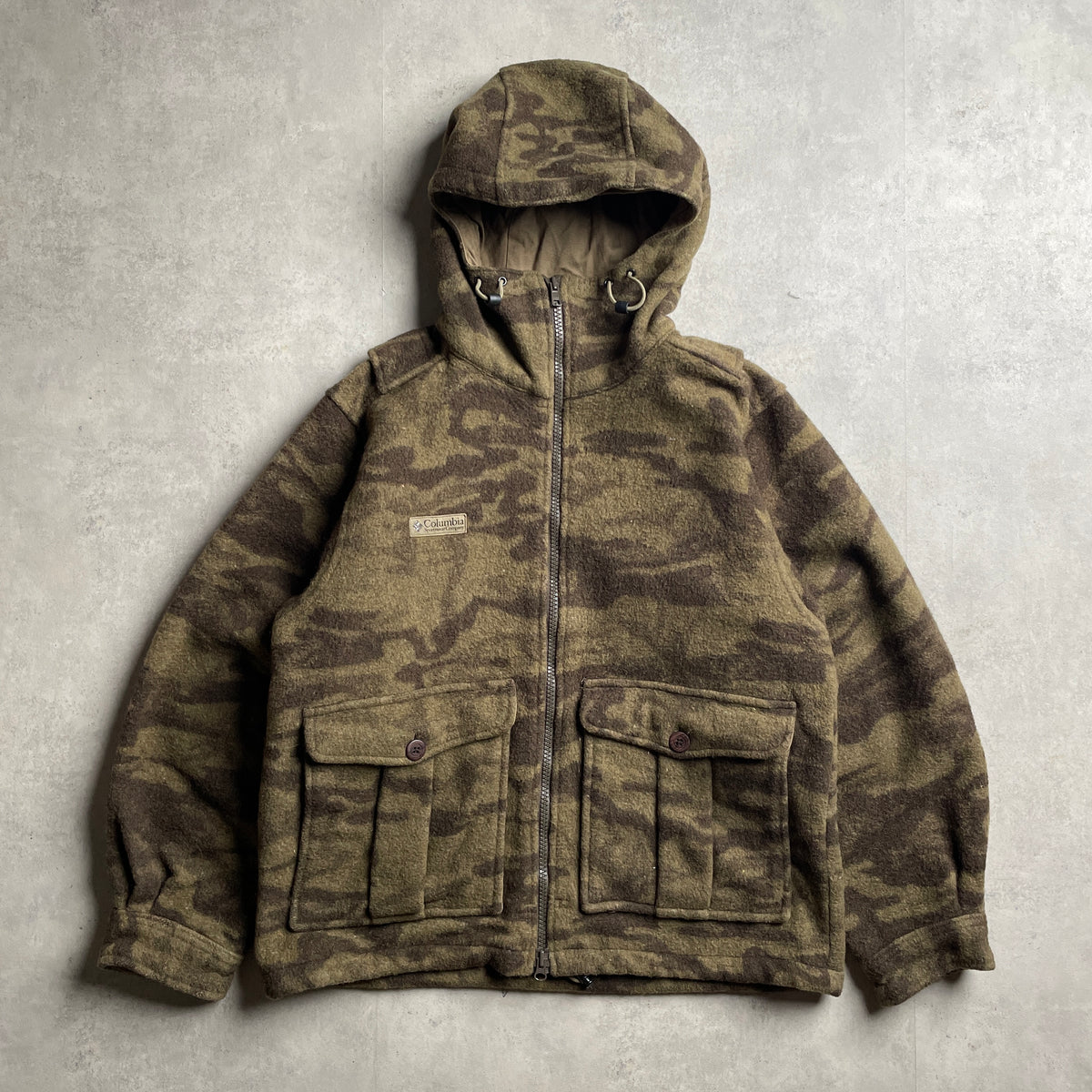 Columbia camo szőrmés dzseki