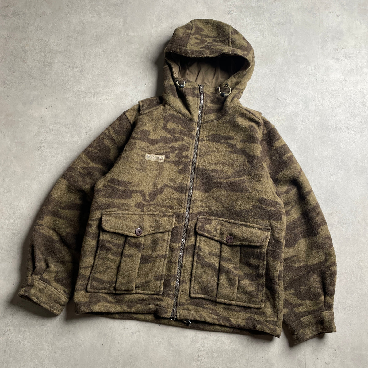 Columbia camo szőrmés dzseki