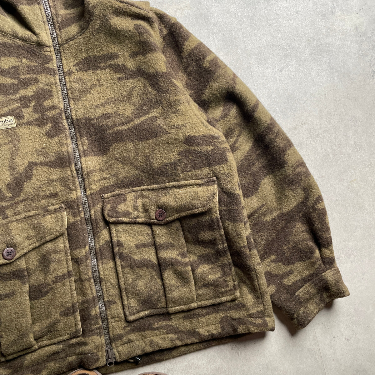 Columbia camo szőrmés dzseki