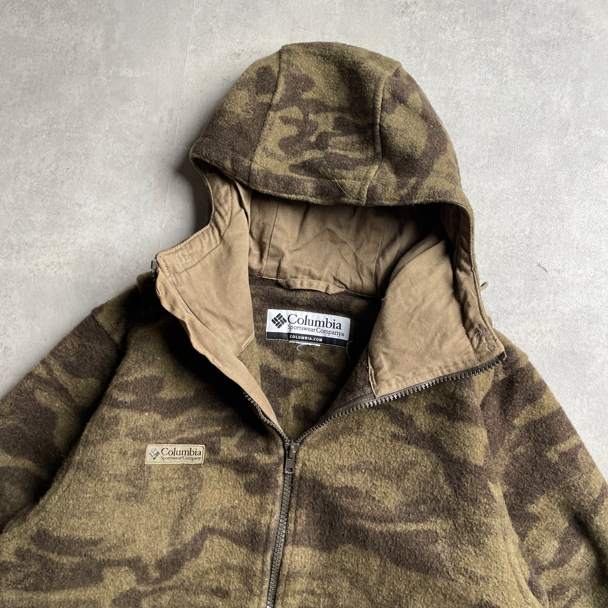 Columbia camo szőrmés dzseki