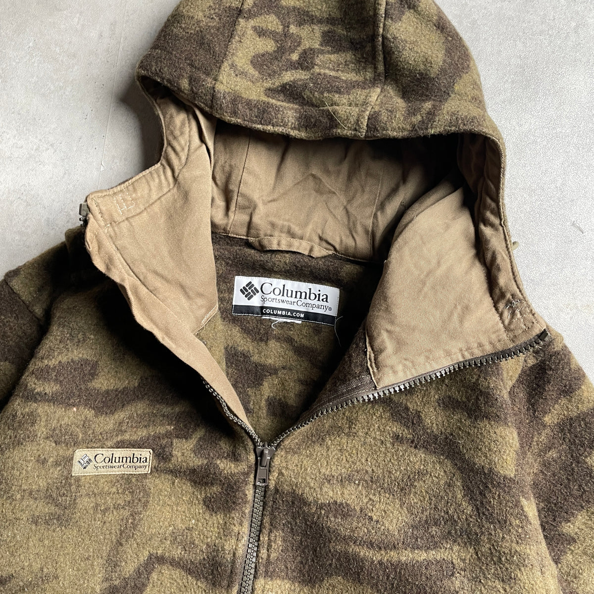 Columbia camo szőrmés dzseki