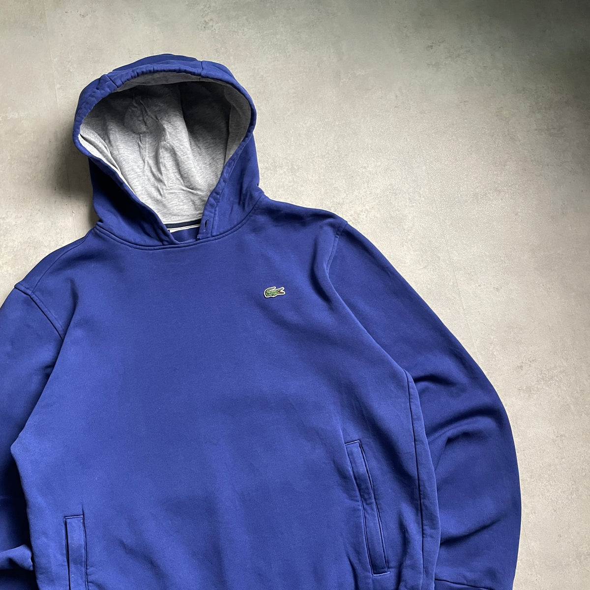 Lacoste kék hoodie