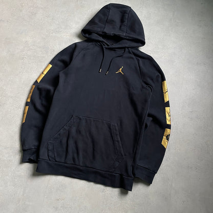 Jordan fekete-arany hoodie