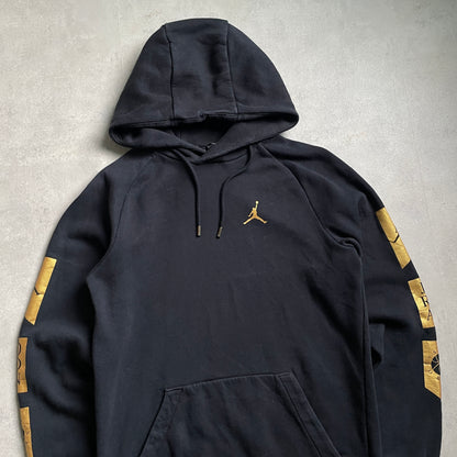 Jordan fekete-arany hoodie