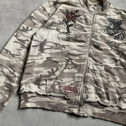 Y2K Ed Hardy zipup melegítőfelső