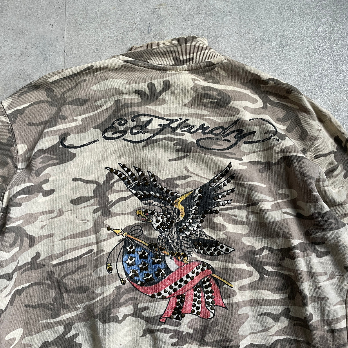 Y2K Ed Hardy zipup melegítőfelső