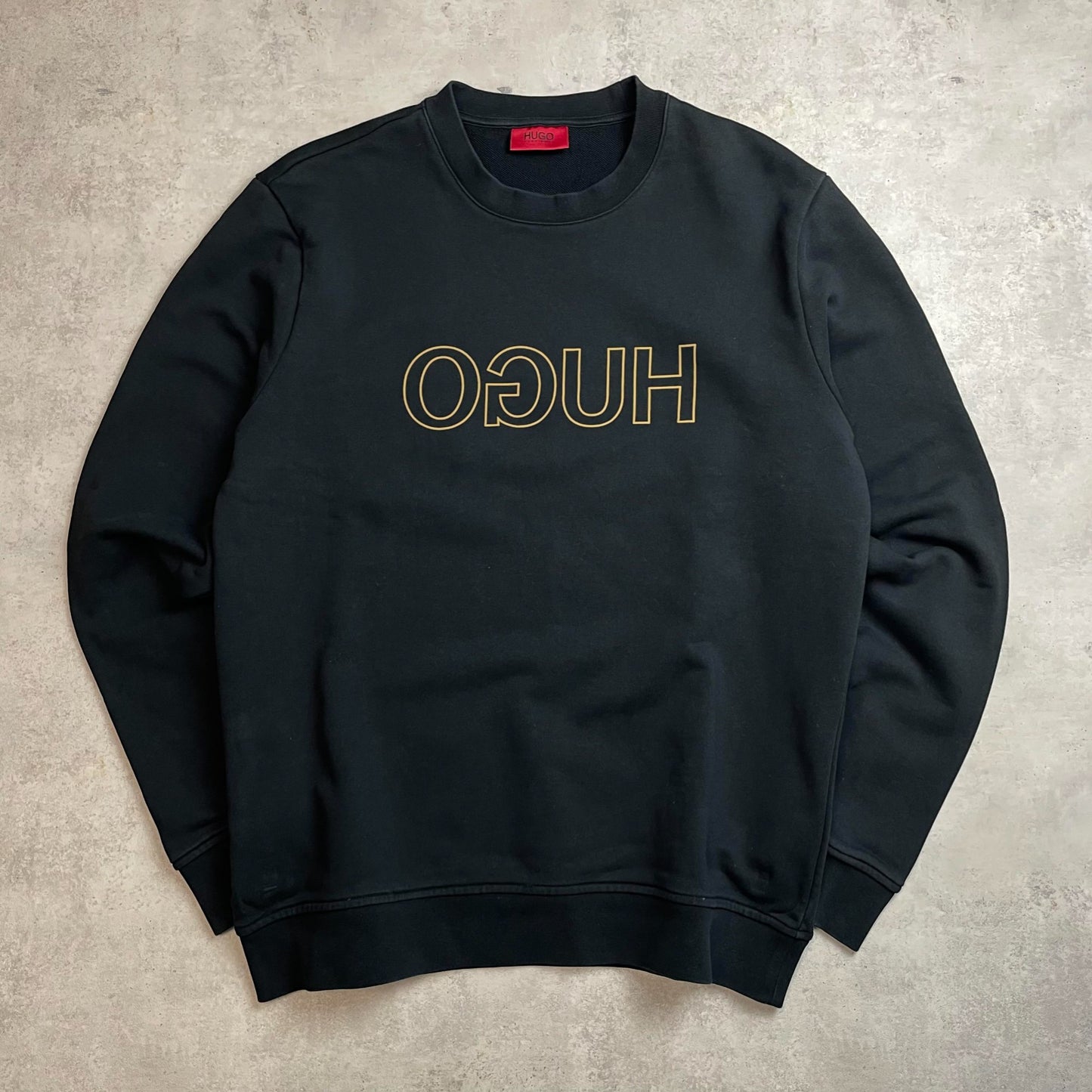 Hugo Boss fekete crewneck