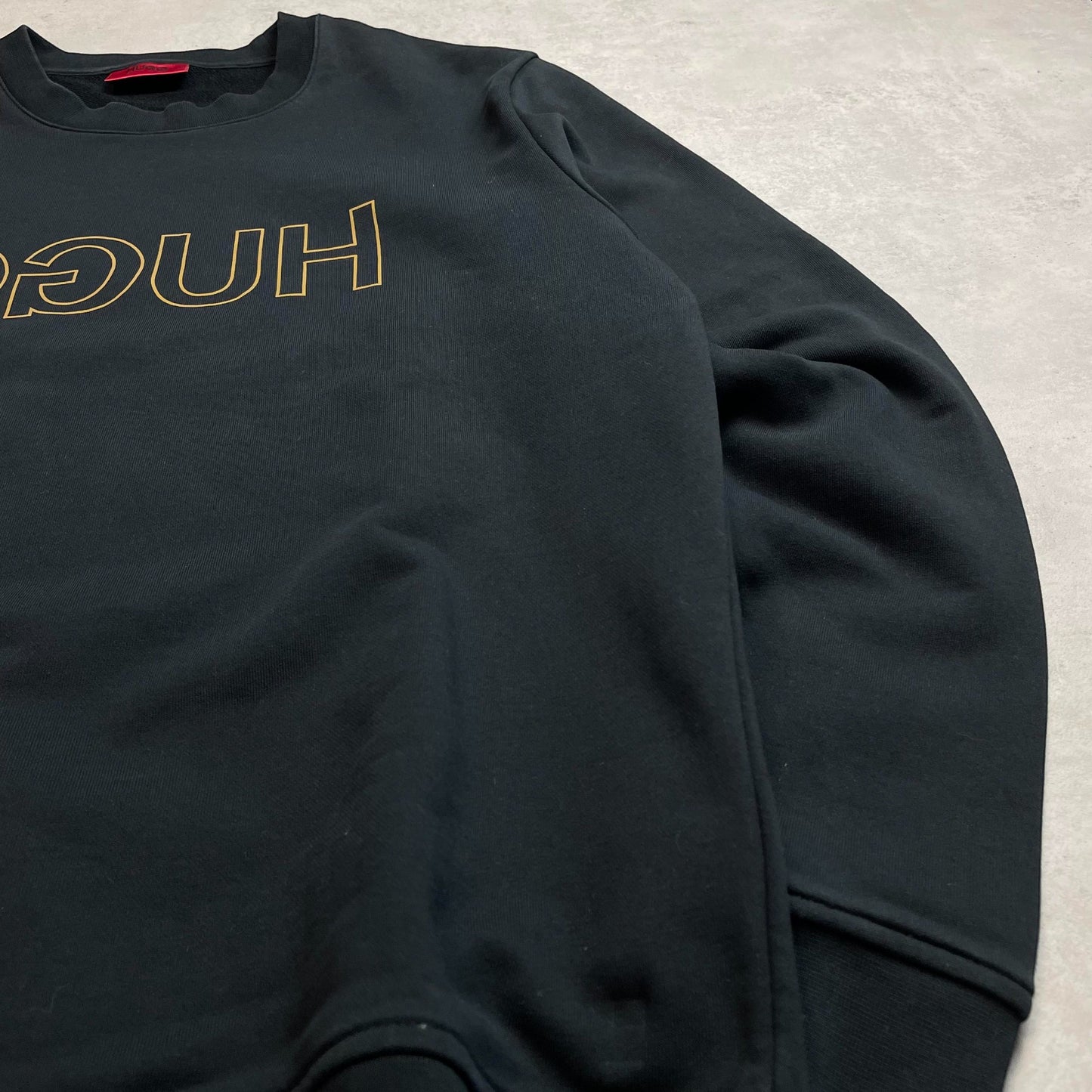Hugo Boss fekete crewneck
