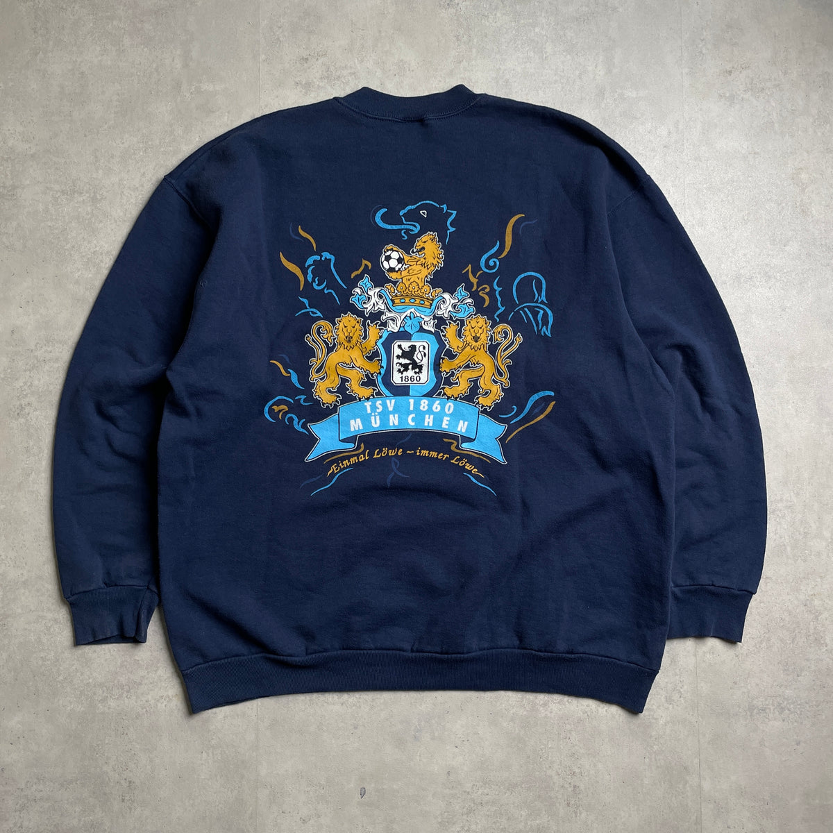 Vintage Screen stars 1860 München graphic crewneck