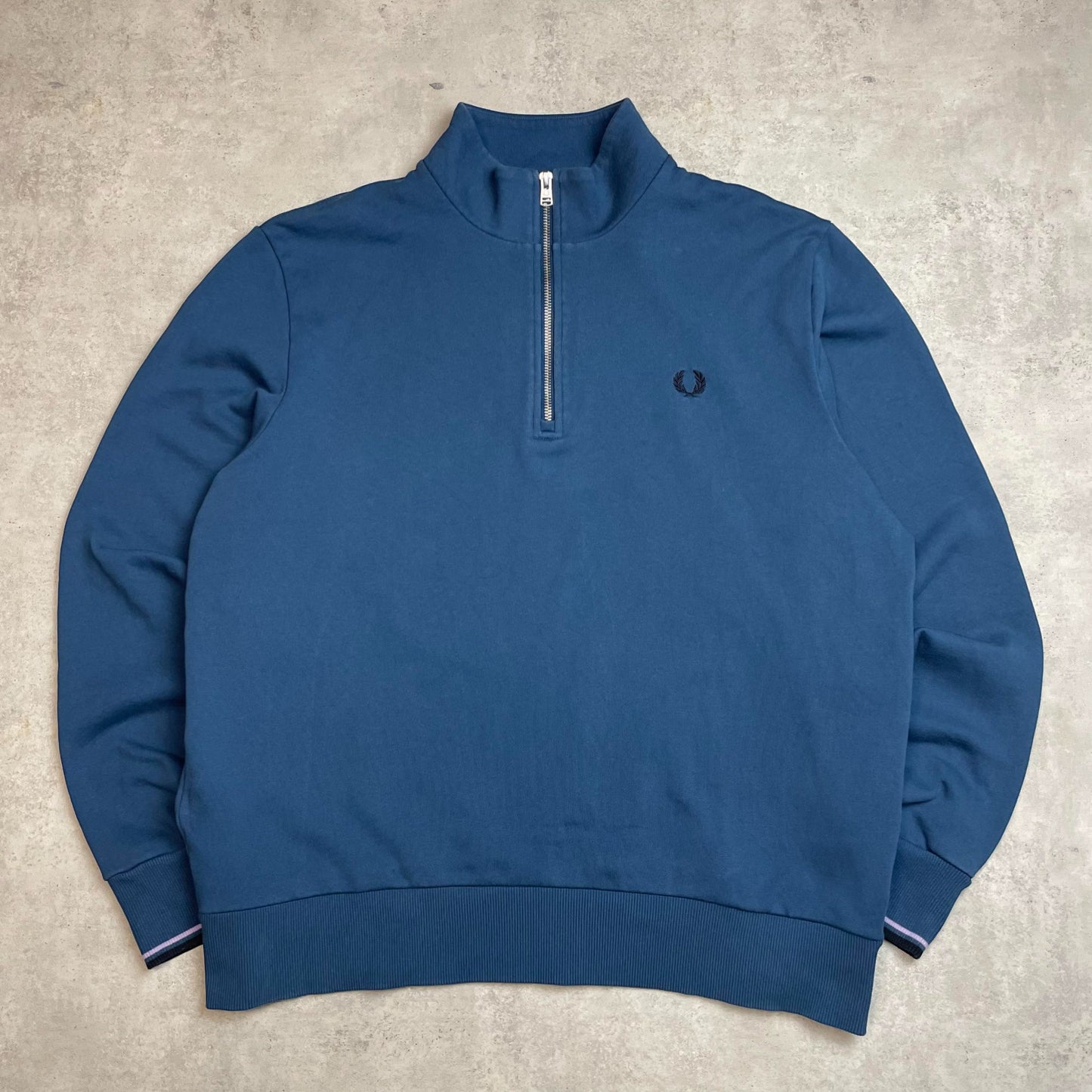 Fred Perry 1/4 cipzáros pulóver
