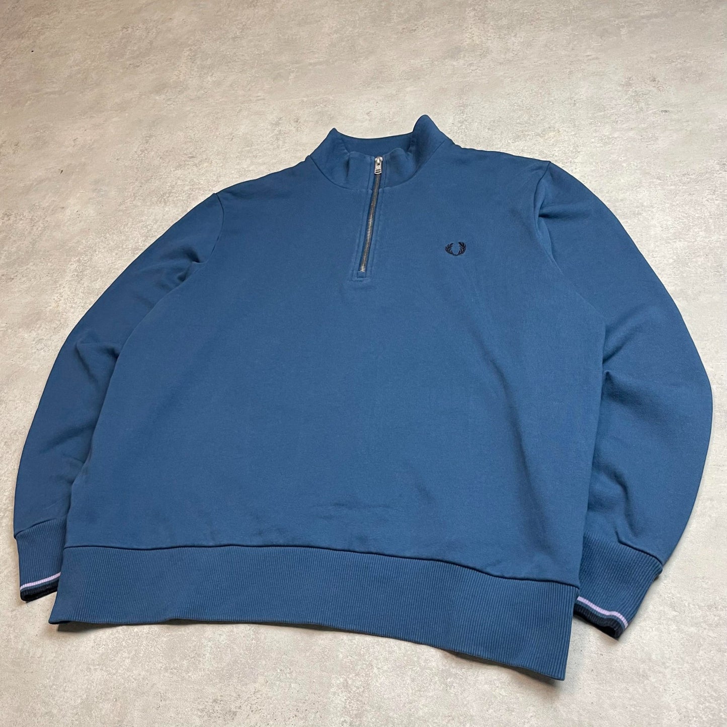 Fred Perry 1/4 cipzáros pulóver