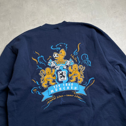 Vintage Screen stars 1860 München graphic crewneck
