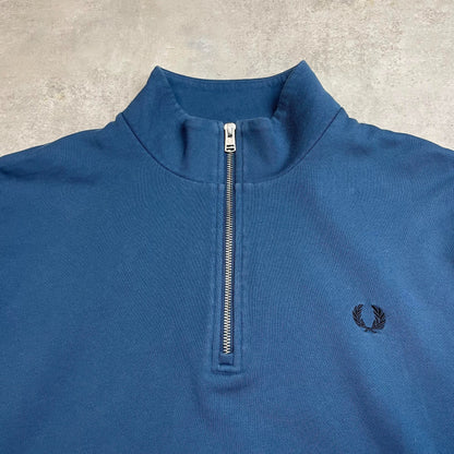 Fred Perry 1/4 cipzáros pulóver