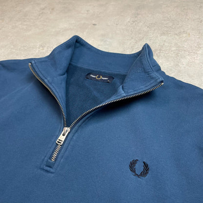 Fred Perry 1/4 cipzáros pulóver
