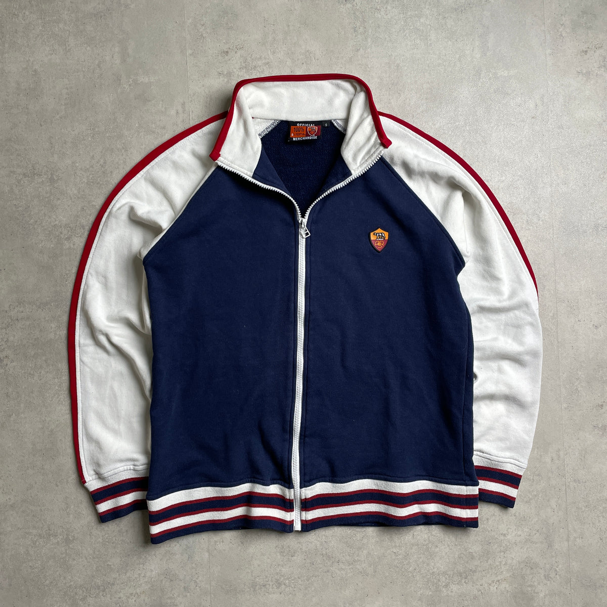 Vintage AS Roma offical merch melegítőfelső