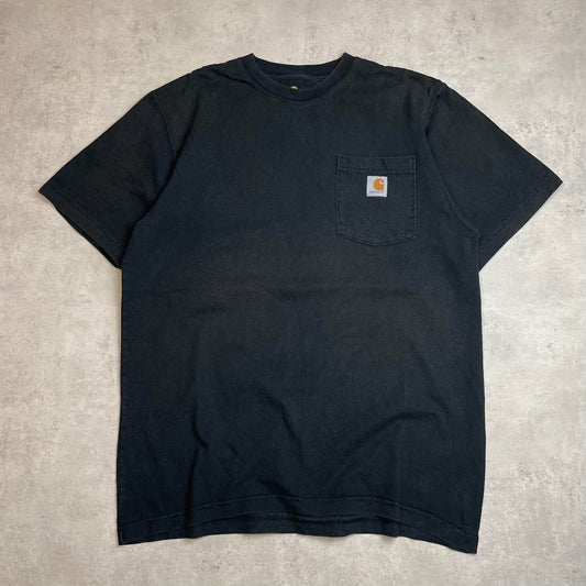 Carhartt fekete zsebes póló