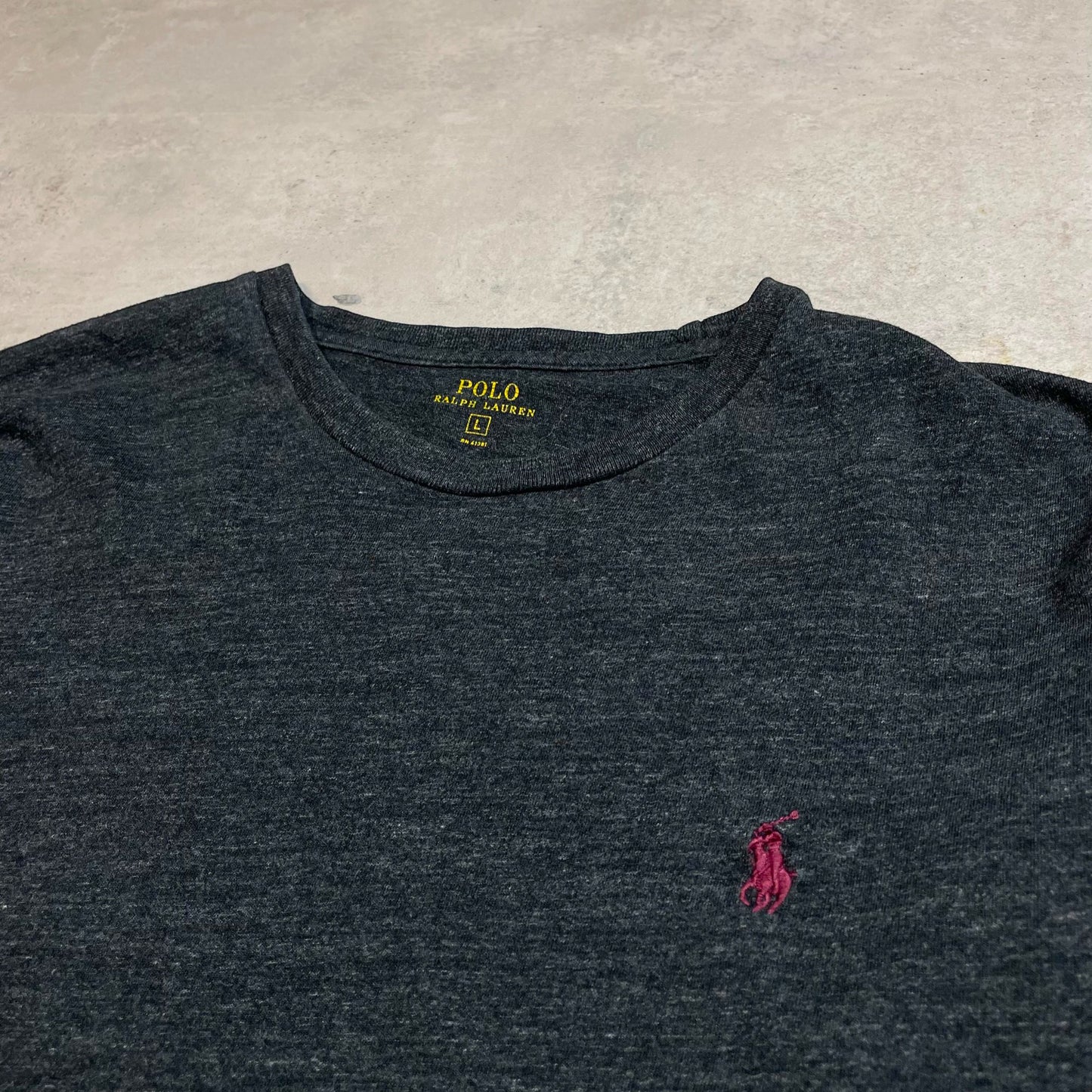 Ralph Lauren szürke hosszúujjú póló