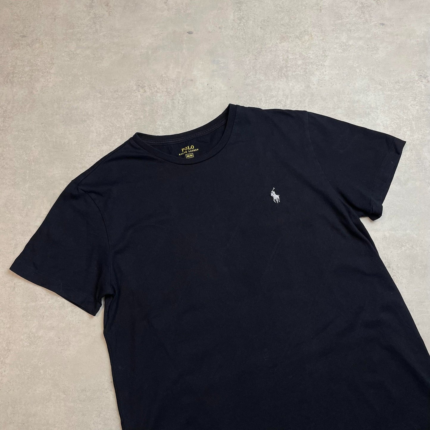 Ralph Lauren fekete környakú póló
