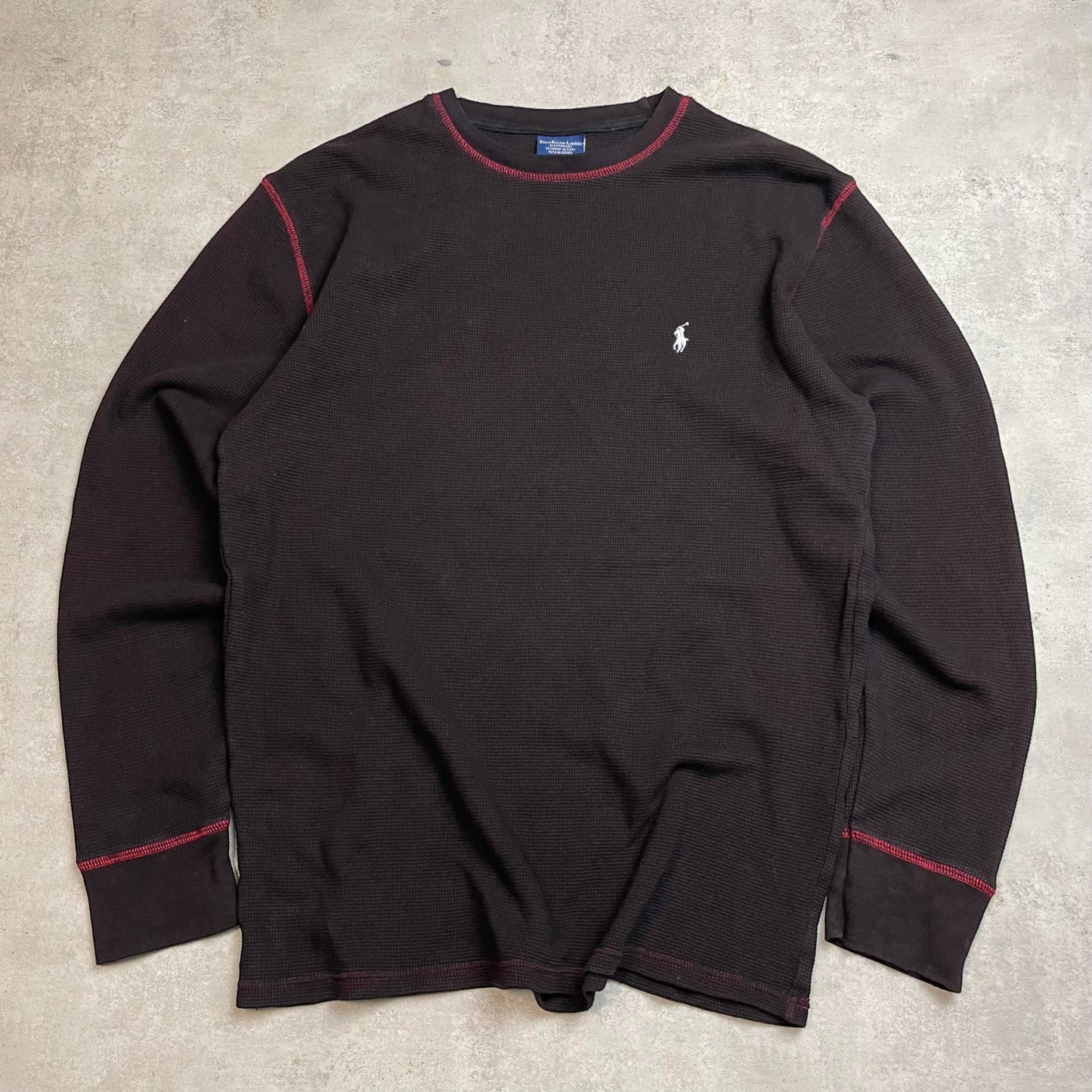 Ralph Lauren barna környakú pulóver