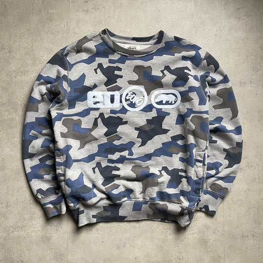 Ecko Unltd camo crewneck