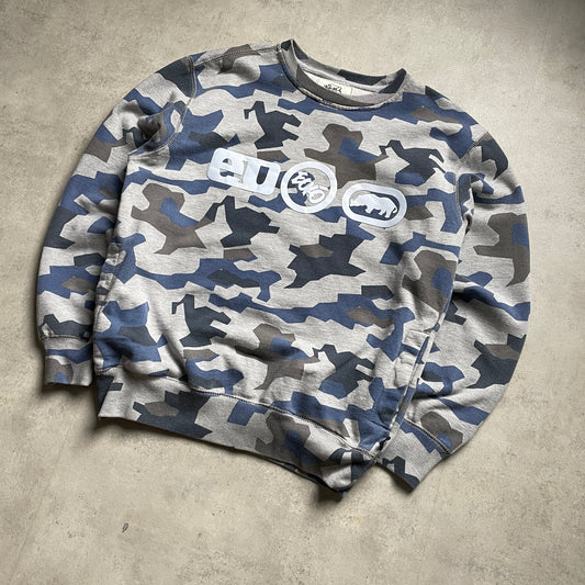 Ecko Unltd camo crewneck