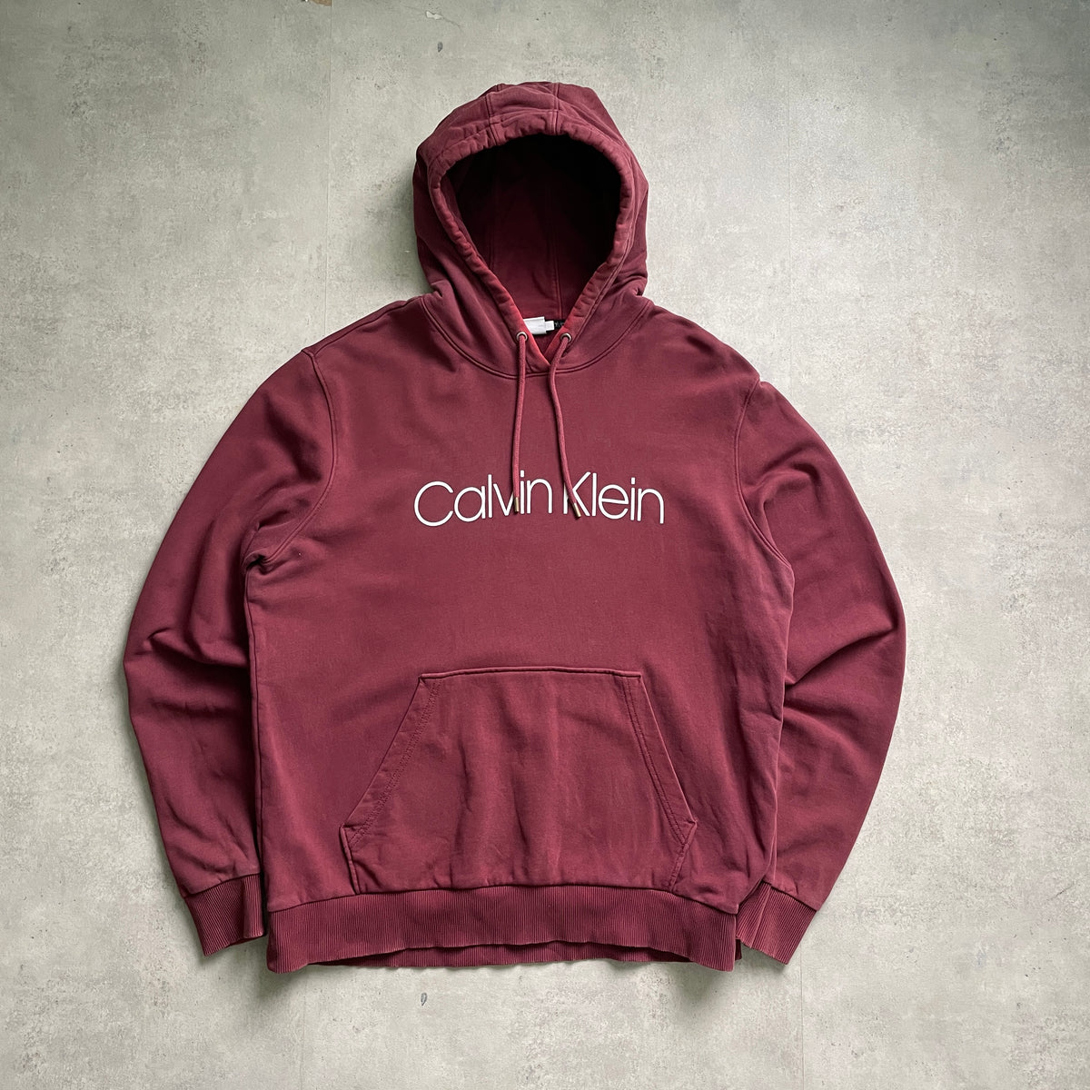 Calvin Klein big logo hoodie