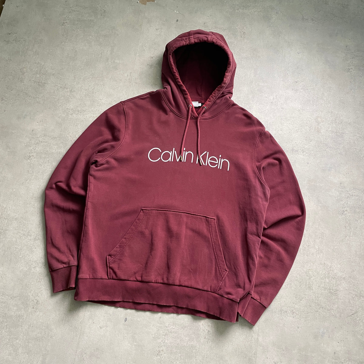 Calvin Klein big logo hoodie