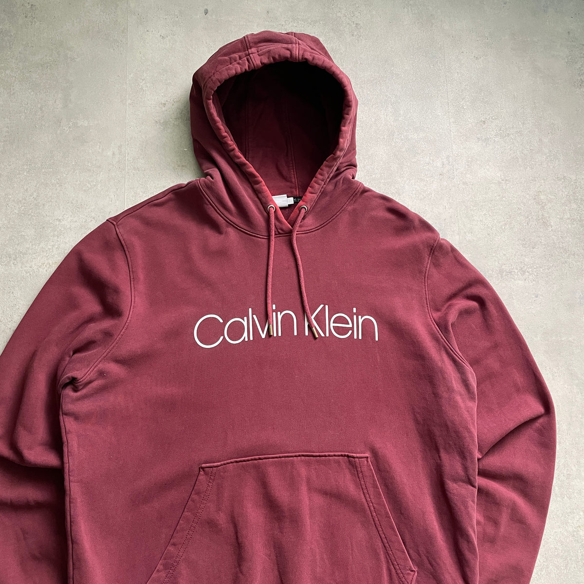 Calvin Klein big logo hoodie