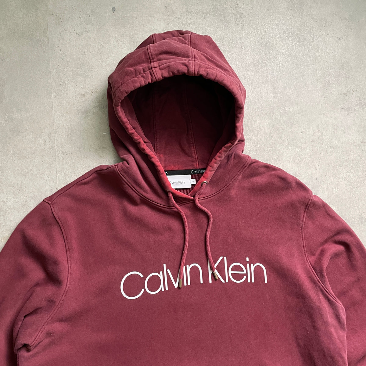 Calvin Klein big logo hoodie