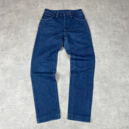 Wrangler kék szűkített szárú farmenadrág