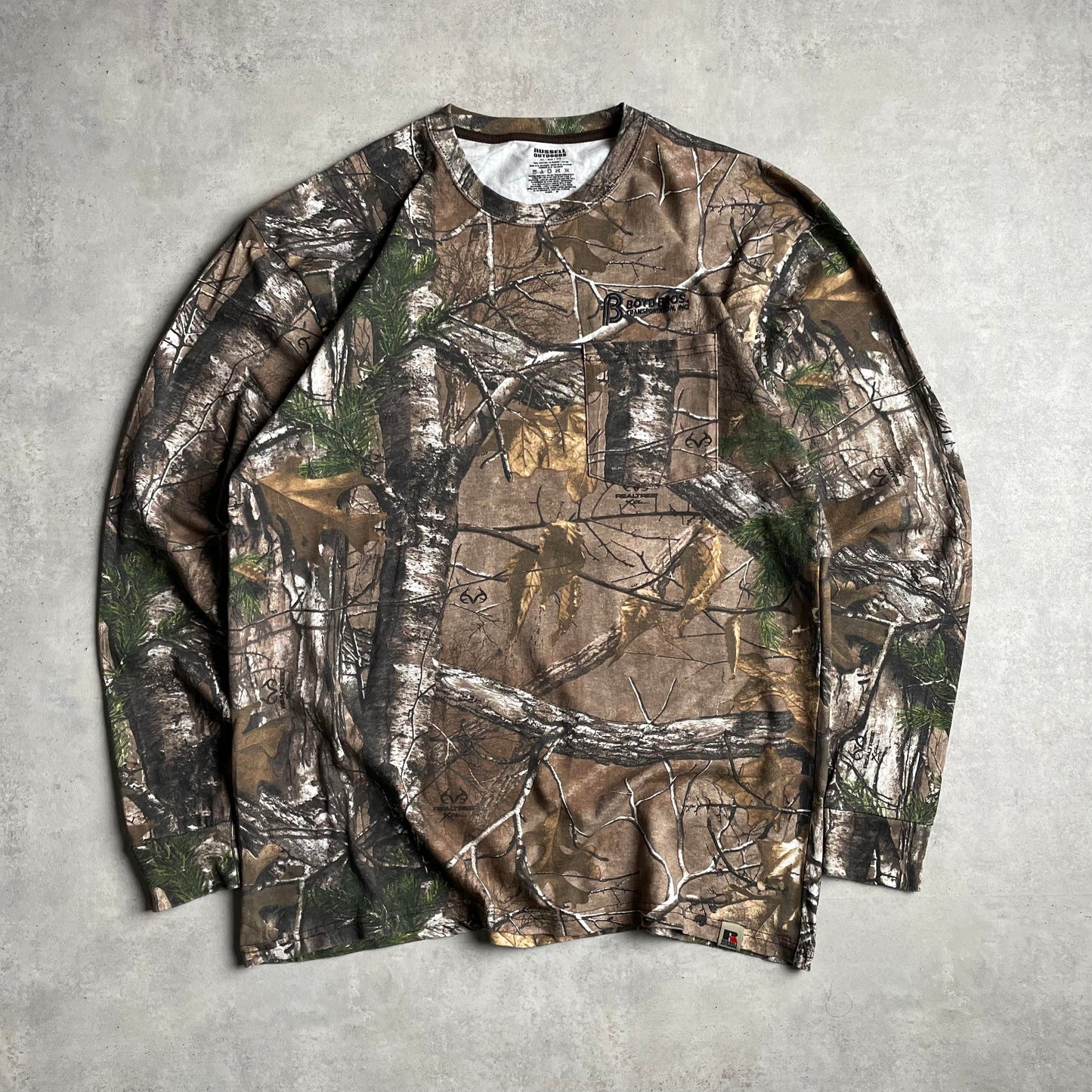Russel Outdoors Realtree hosszúujjú póló
