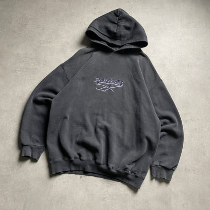 Vintage Reebok center logo oversized hoodie