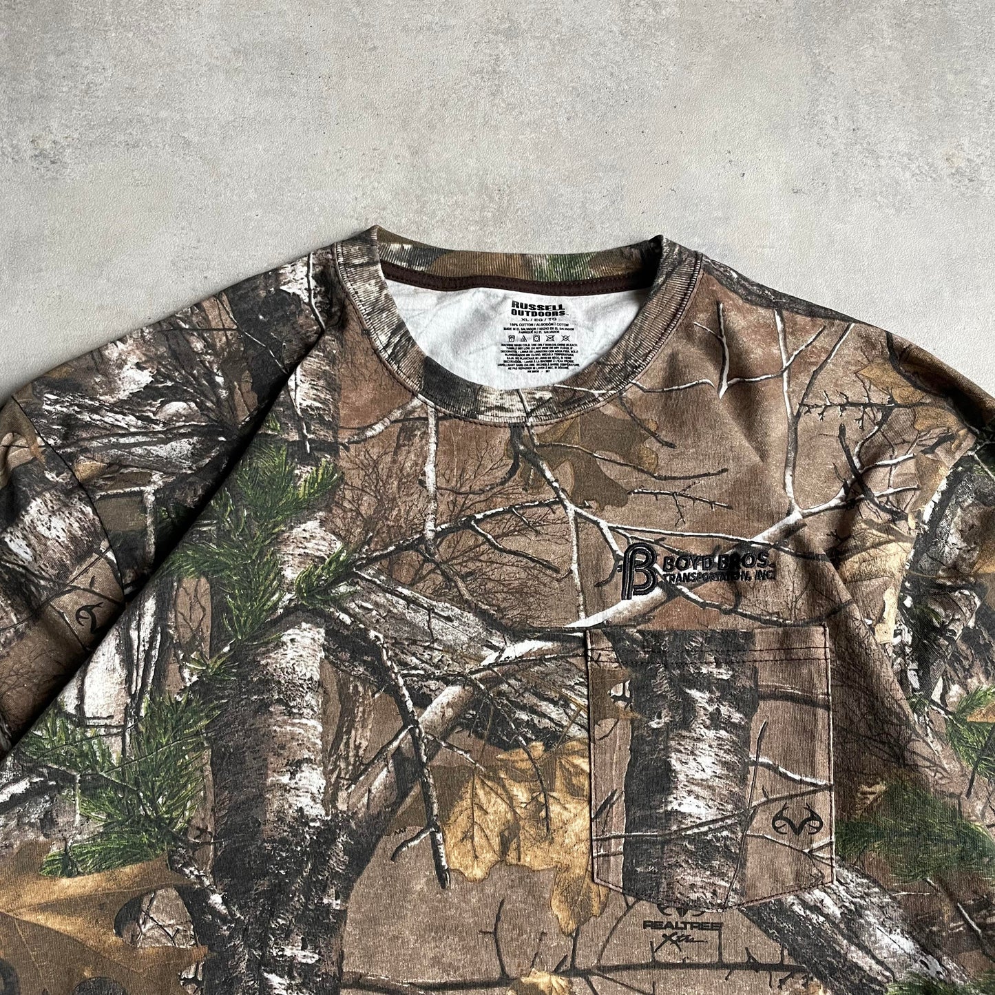 Russel Outdoors Realtree hosszúujjú póló