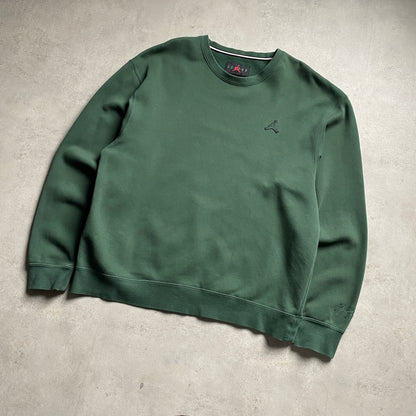 Jordan sötétzöld crewneck