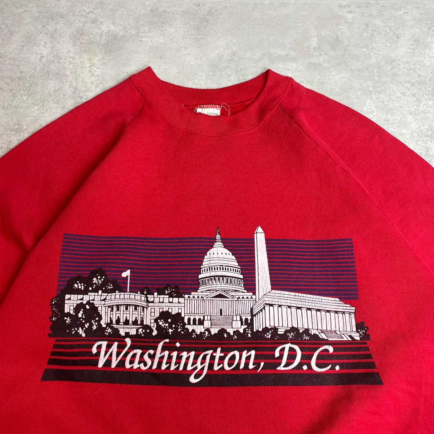 Vintage Washington D.C. pulóver
