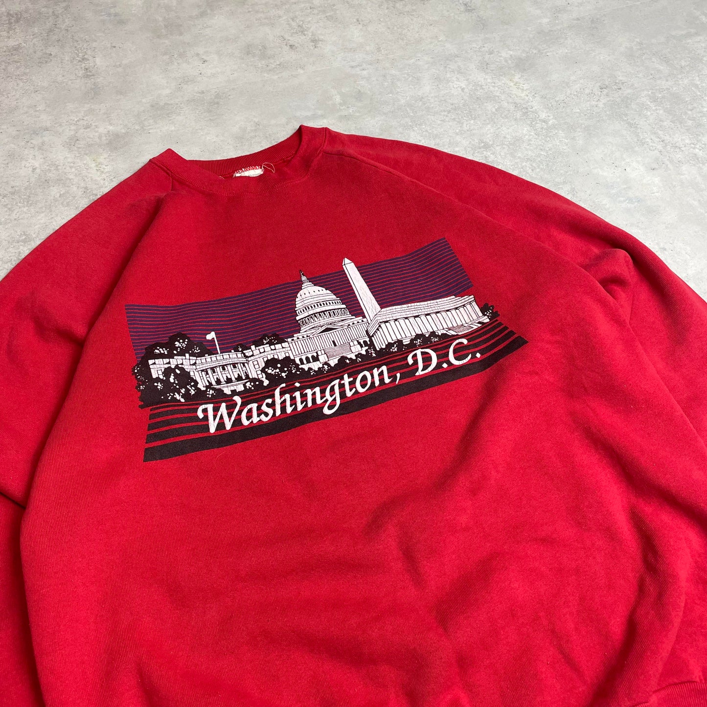 Vintage Washington D.C. pulóver