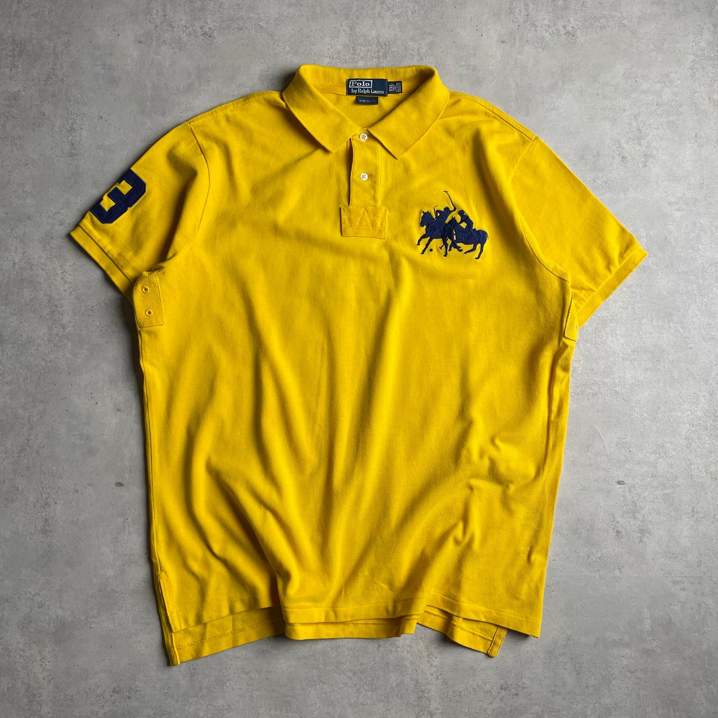 Ralph Lauren sárga big pony pólóing