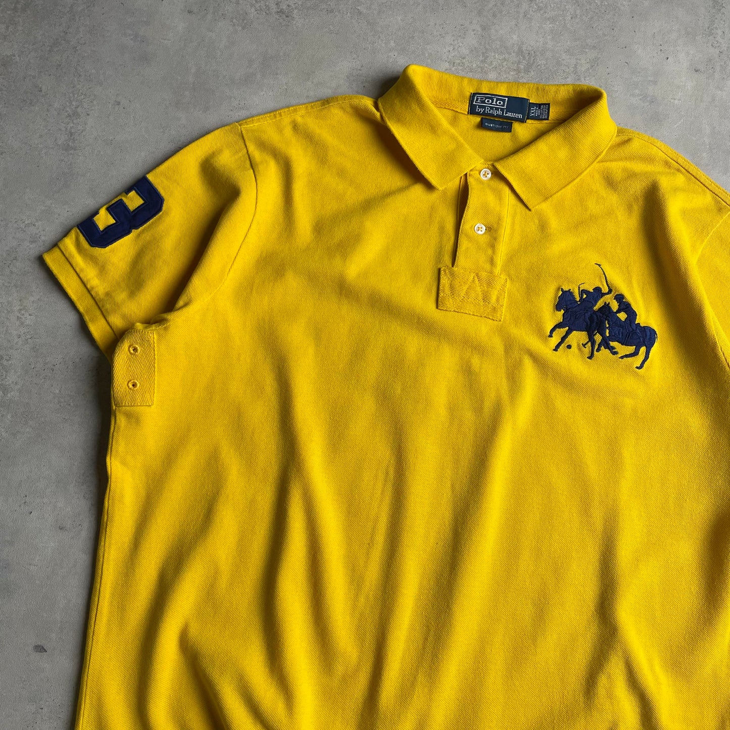 Ralph Lauren sárga big pony pólóing