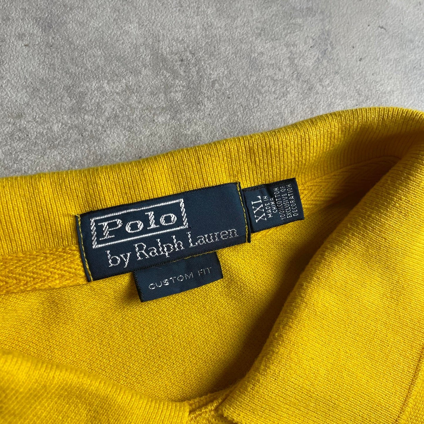 Ralph Lauren sárga big pony pólóing