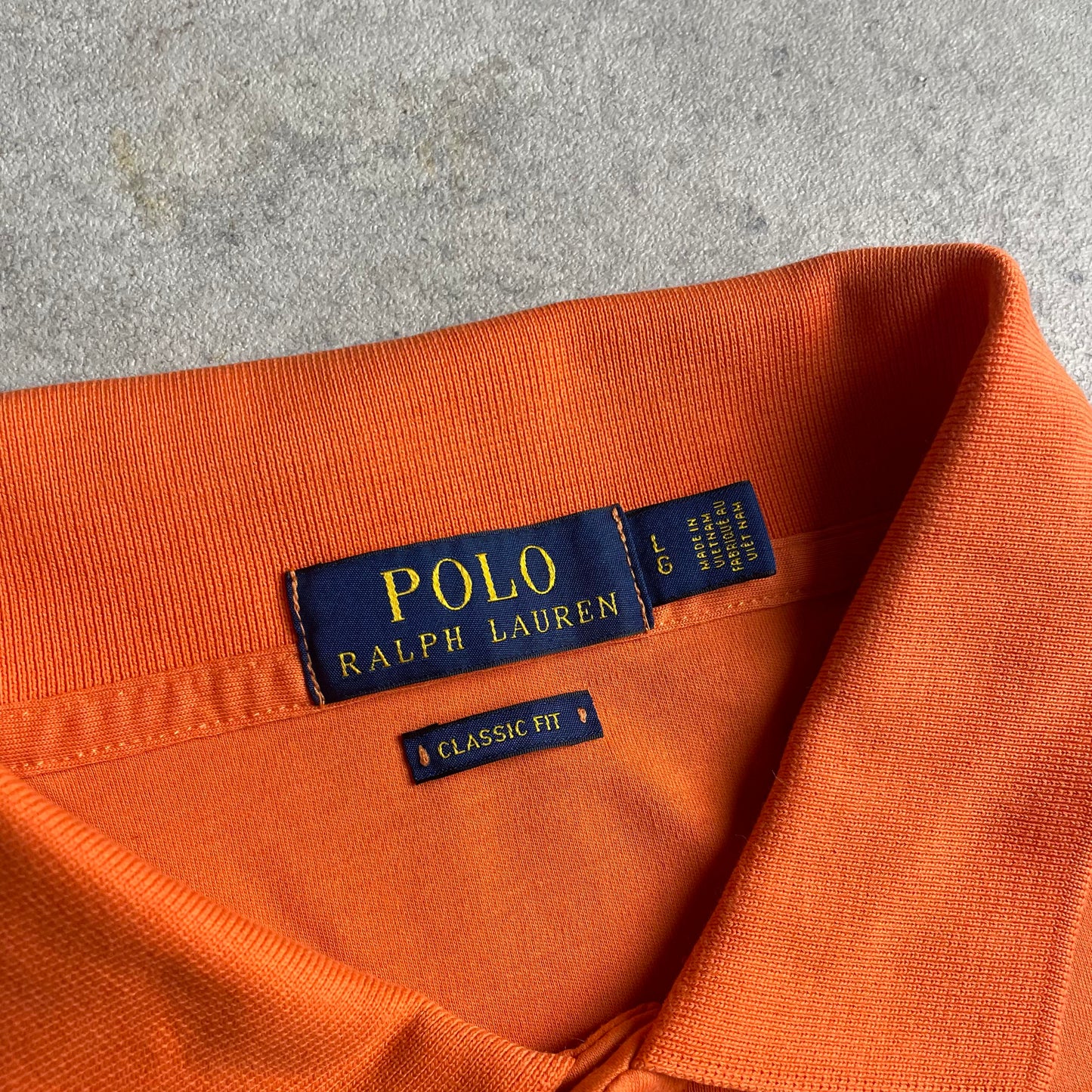 Ralph Lauren narancssárga pólóing